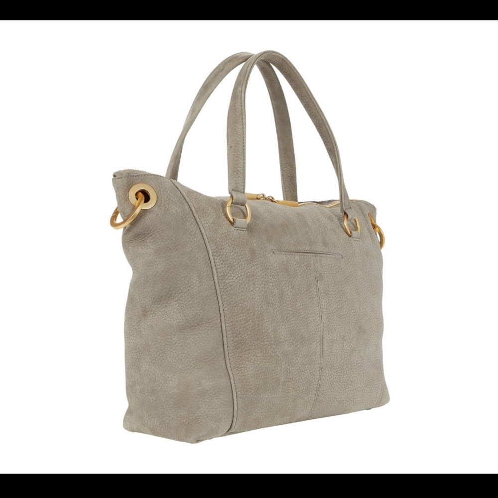 Hammitt Gray Tote with Gold Accents - Picture 2 of 9